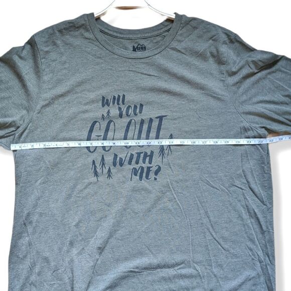 REI Co-op Go Out With Me T-Shirt Men's sz XL army olive green - Picture 5 of 11